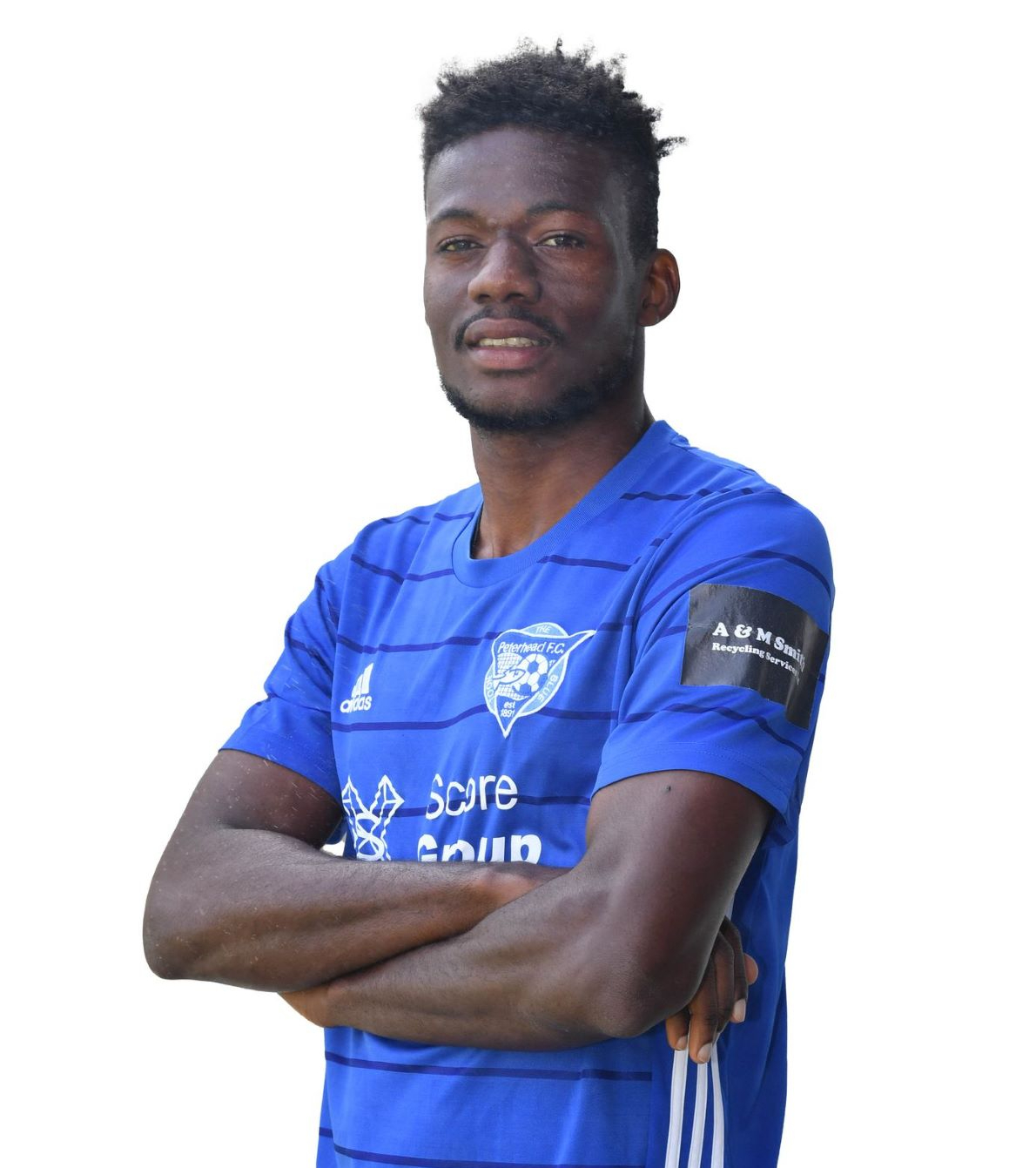 Scottish side Peterhead FC unveils Walusimbi