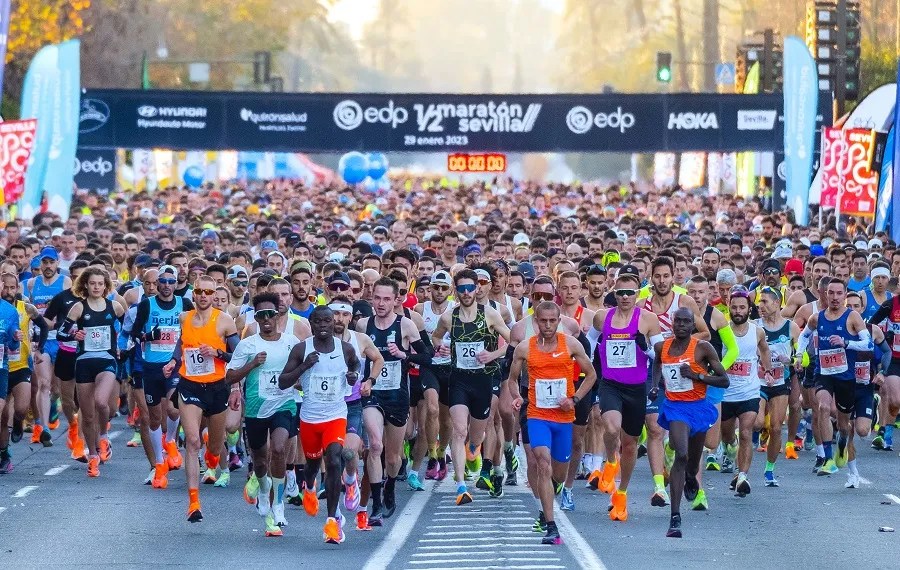 Ugandan runner Sikiwo finishes fifth at 2023 Sevilla Half Marathon